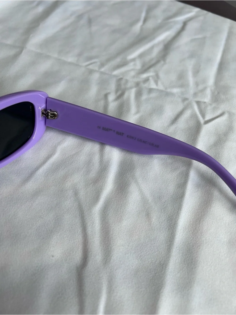 Matt & Nat Kiin-2 Rectangular Sunglasses in Lilac